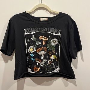 Altar'd State Graphic Tee Crop